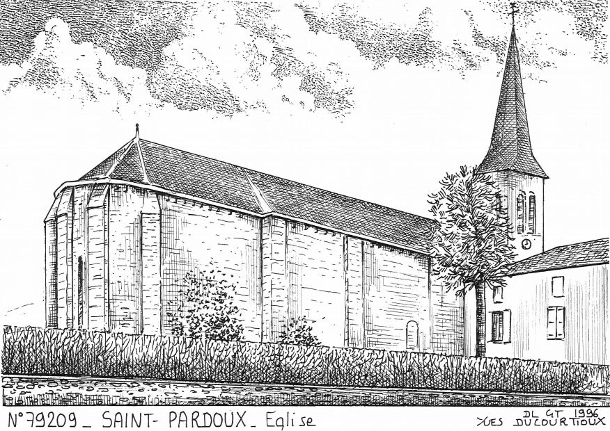 N 79209 - ST PARDOUX - église